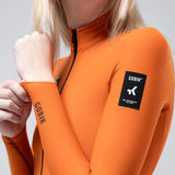 Maglia maniche lunghe donna Gobik Pacer Solid 2.0 Thai - Arancio Gobik