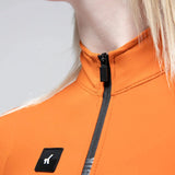 Maglia maniche lunghe donna Gobik Pacer Solid 2.0 Thai - Arancio Gobik