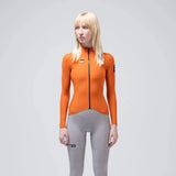 Maglia maniche lunghe donna Gobik Pacer Solid 2.0 Thai - Arancio Gobik
