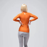 Maglia maniche lunghe donna Gobik Pacer Solid 2.0 Thai - Arancio Gobik