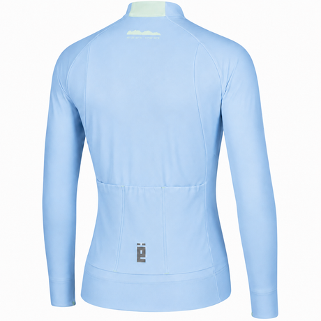 Maglia maniche lunghe donna Jëuf Pro Thermal Thunder - Azzurro Jeuf