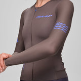 Maillot manches longues femme Maap Emerge - Marron