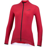 Maglia maniche lunghe donna Nalini New Wrap LS - Rosso Nalini