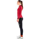 Maglia maniche lunghe donna Nalini New Wrap LS - Rosso Nalini