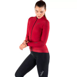 Maglia maniche lunghe donna Nalini New Wrap LS - Rosso Nalini
