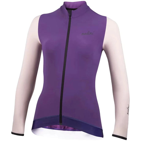 Maglia maniche lunghe donna Nalini New Wrap LS - Viola Nalini