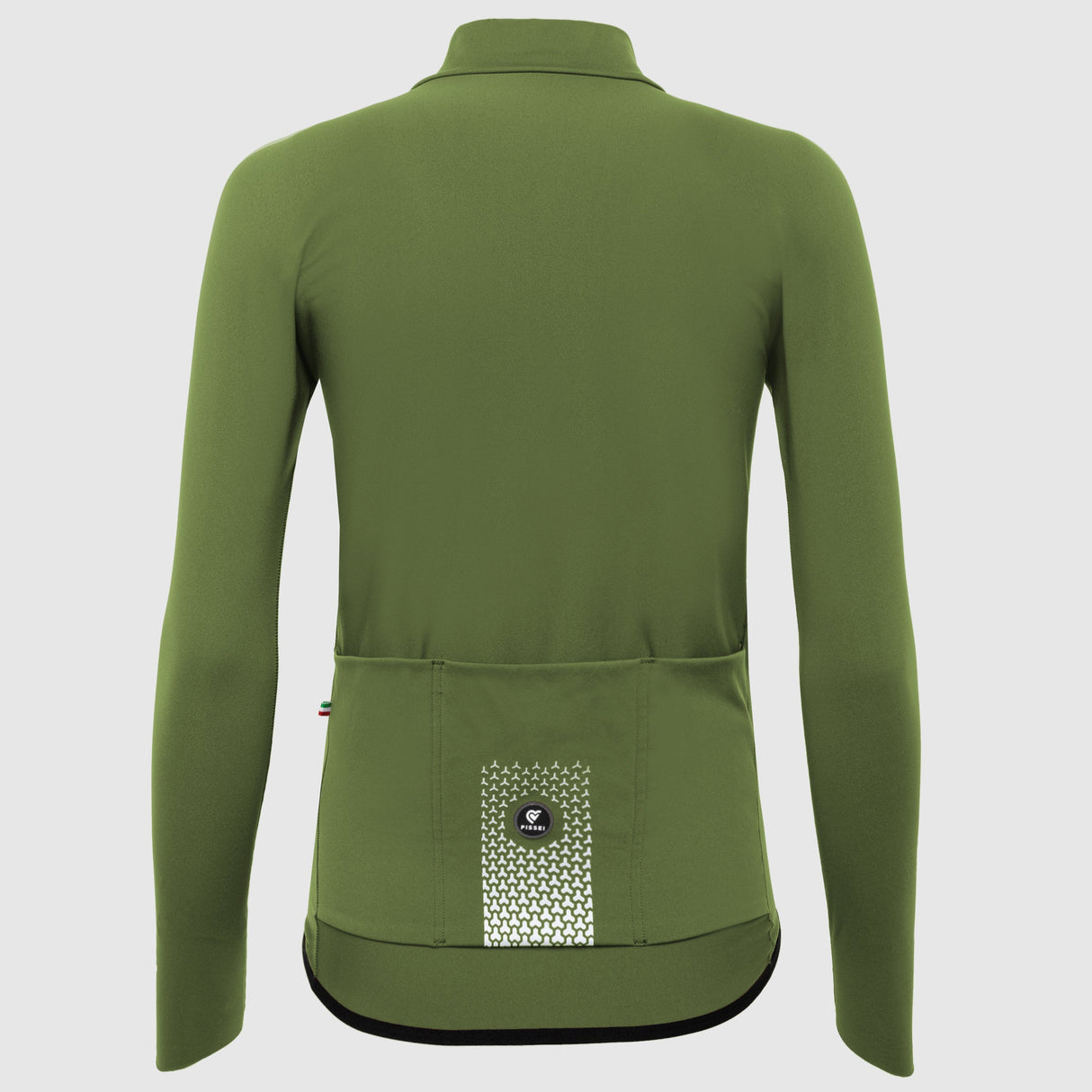 Maglia maniche lunghe donna Pissei Primapelle - Verde scuro Pissei