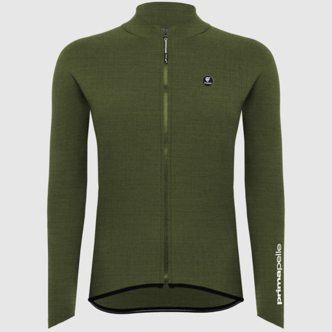 Maglia maniche lunghe donna Pissei Primapelle - Verde melange Pissei
