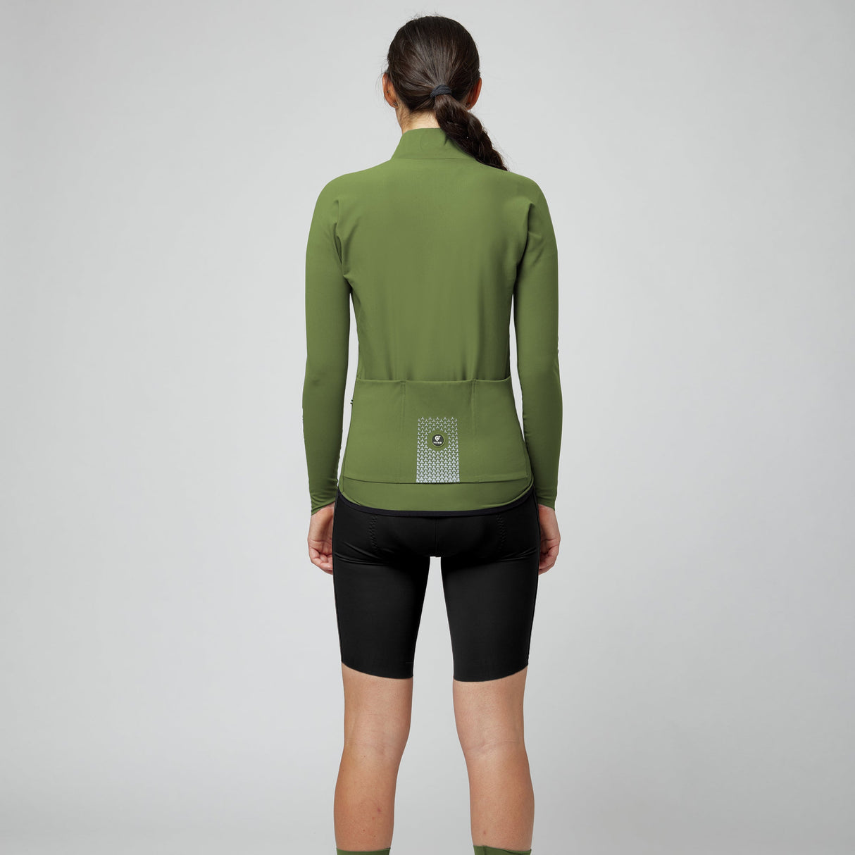 Maglia maniche lunghe donna Pissei Primapelle - Verde scuro Pissei
