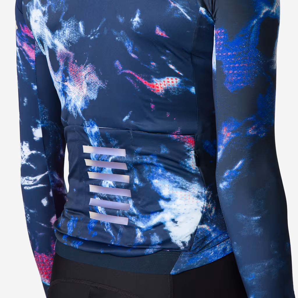 Maglia maniche lunghe donna Rapha Pro Team Lightweight - Cosmic print Rapha