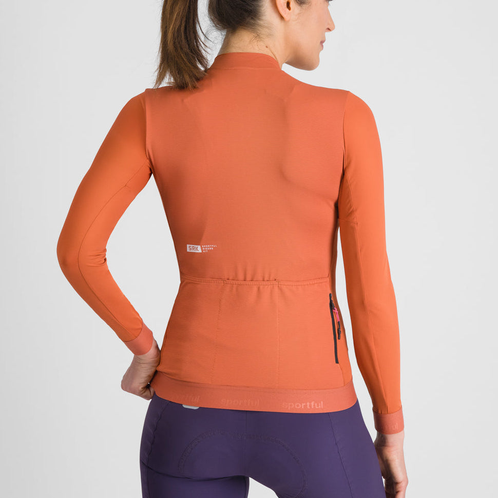 Sportful Srk frau langarmtrikot - Orange