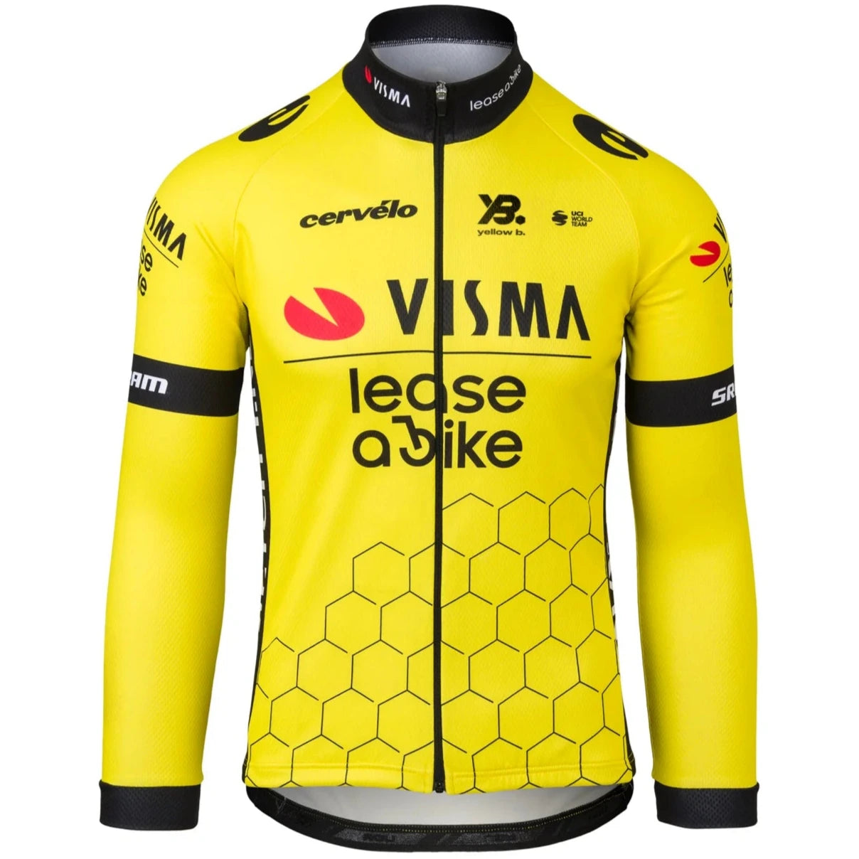 Maglia maniche lunghe Team Visma Lease a bike 2025 - E
