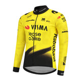 Maglia maniche lunghe donna Team Visma Lease a bike 2026 Yellow B.