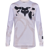 MTB-Langarmtrikot Fox Flexair Diffuse - Weiß