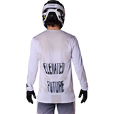 MTB-Langarmtrikot Fox Flexair Diffuse - Weiß