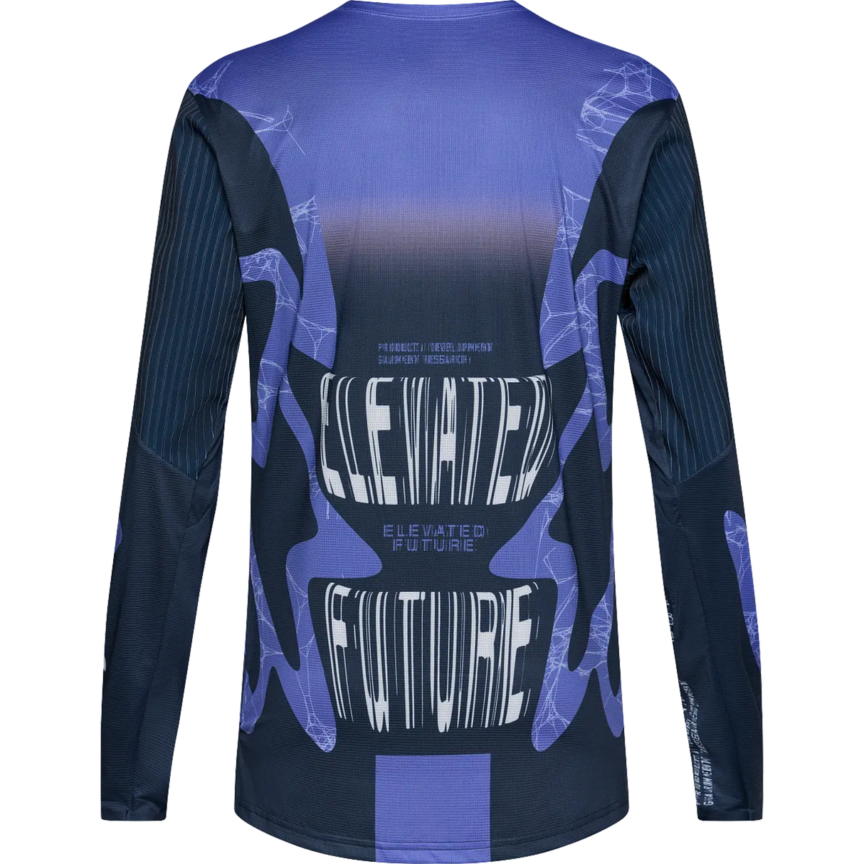 Maglia maniche lunghe mtb Fox Flexair Diffuse - Viola Fox