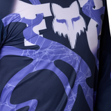 Maglia maniche lunghe mtb Fox Flexair Diffuse - Viola Fox