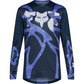Maglia maniche lunghe mtb Fox Flexair Diffuse - Viola Fox