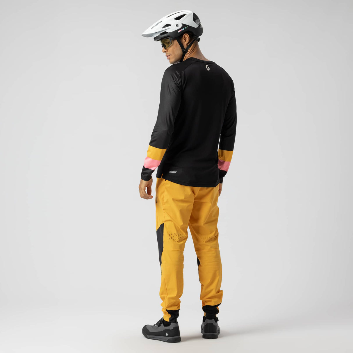 Maillot de manga larga btt Scott Tuned - Negro