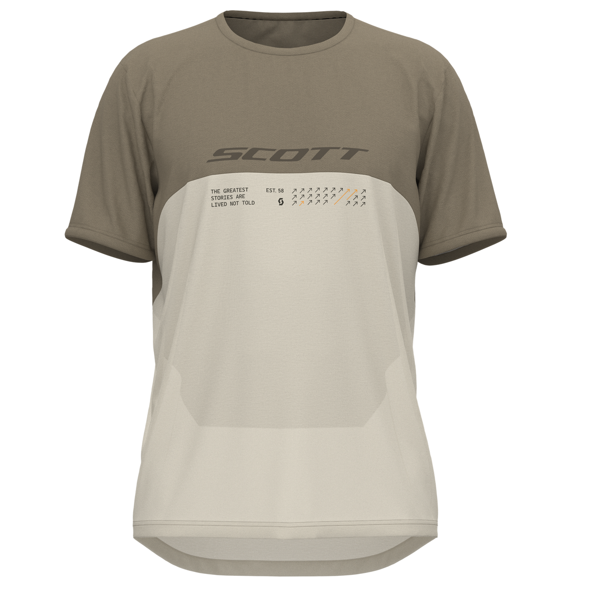 Maillot vtt Scott Trail Vertic DRI - Beige