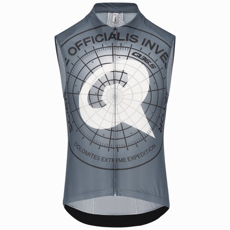 Q36.5 Gregarius Dolomites Extreme armellose trikot - Grau