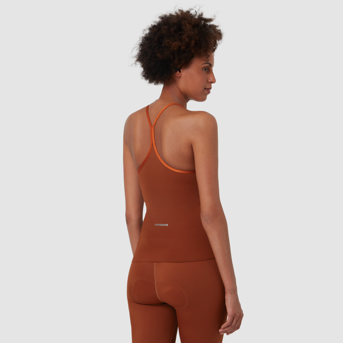 Maglia smanicata donna La Passione Flow - Terracotta La Passione