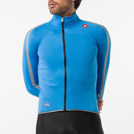 Veste Castelli Ultra Rain Cape - Bleu