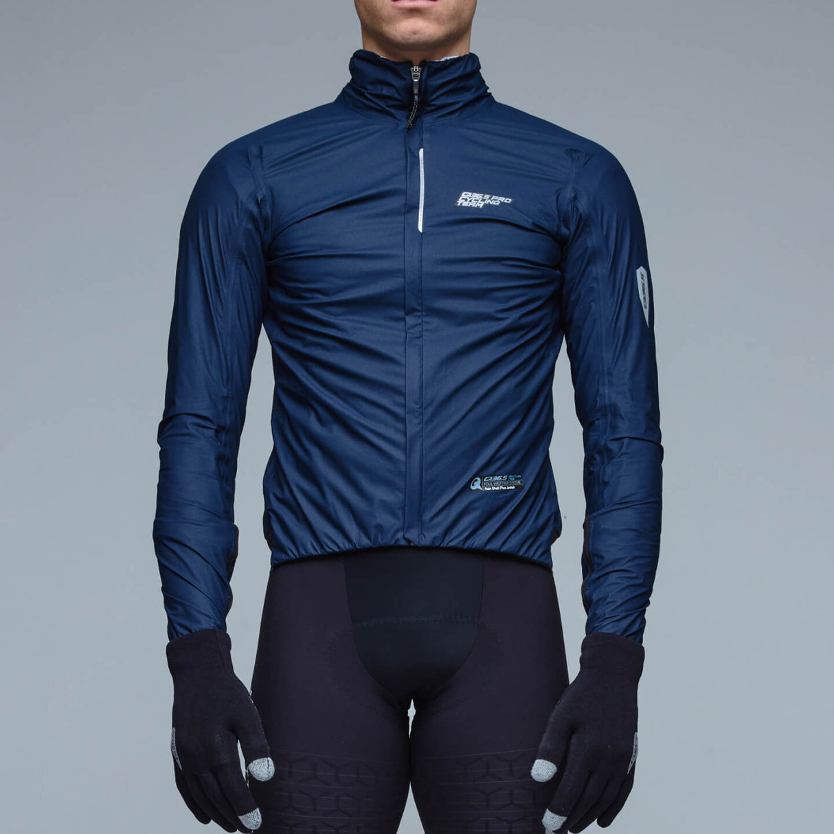Mantellina Q36.5 Rain Shell Plus - Blu Q36.5