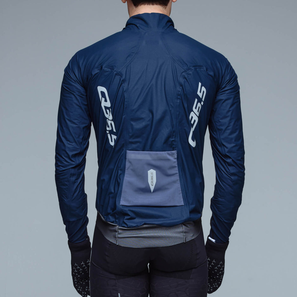 Mantellina Q36.5 Rain Shell Plus - Blu Q36.5