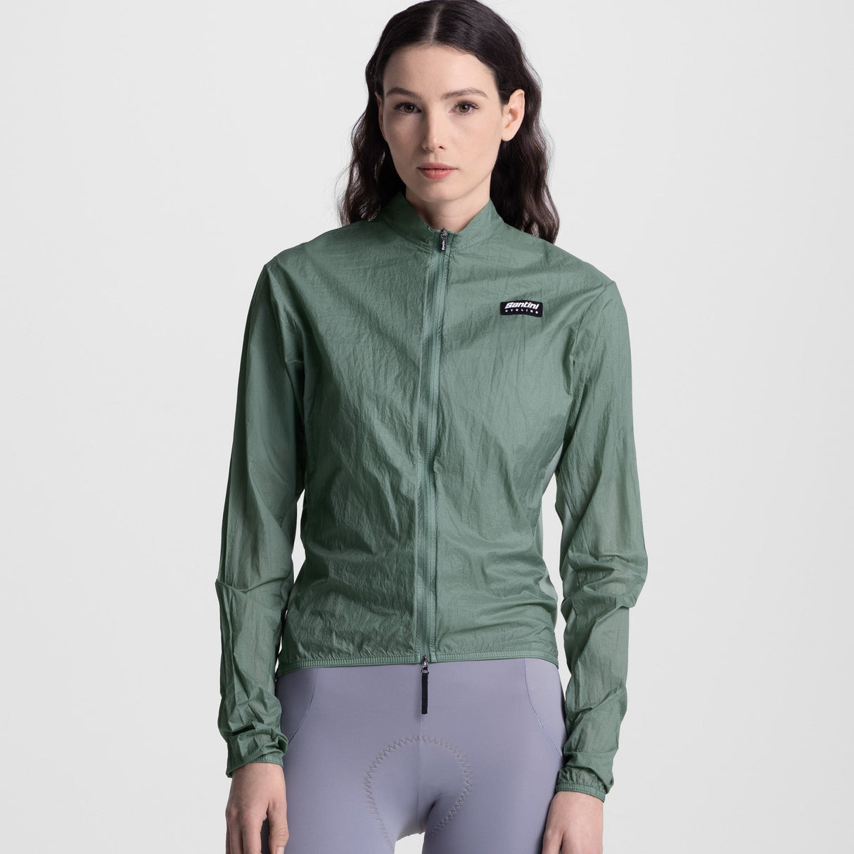 Mantellina Santini Ready To Ride - Verde Santini
