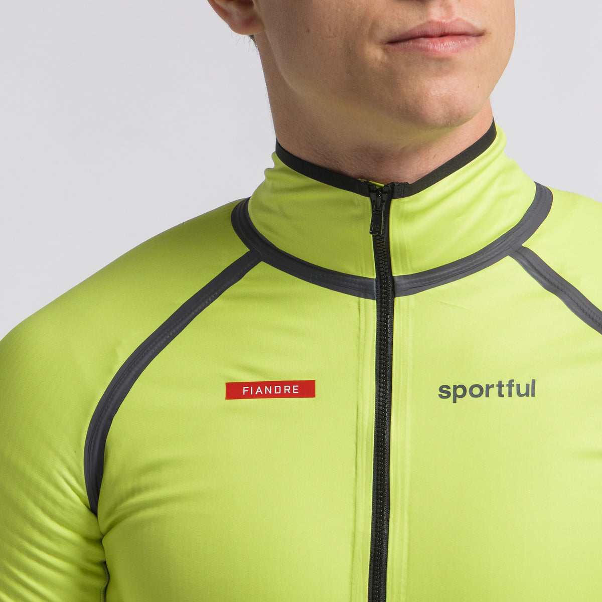 Sportful Fiandre Hyper jacket - Yellow