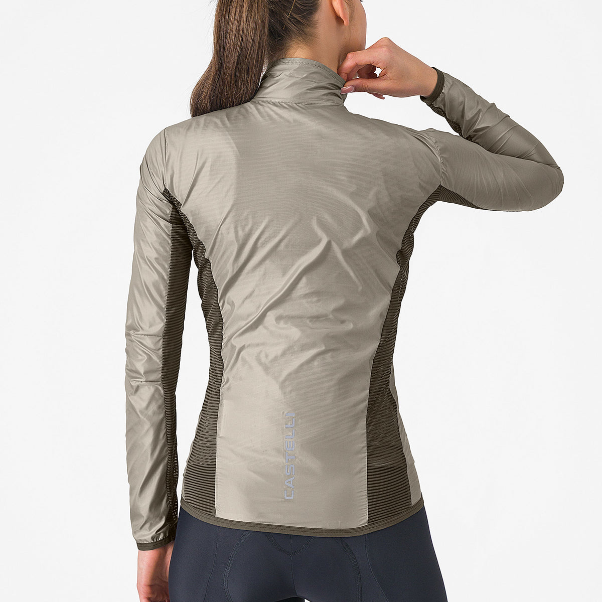 Chaqueta mujer Castelli Aria Shell 2 - Beige