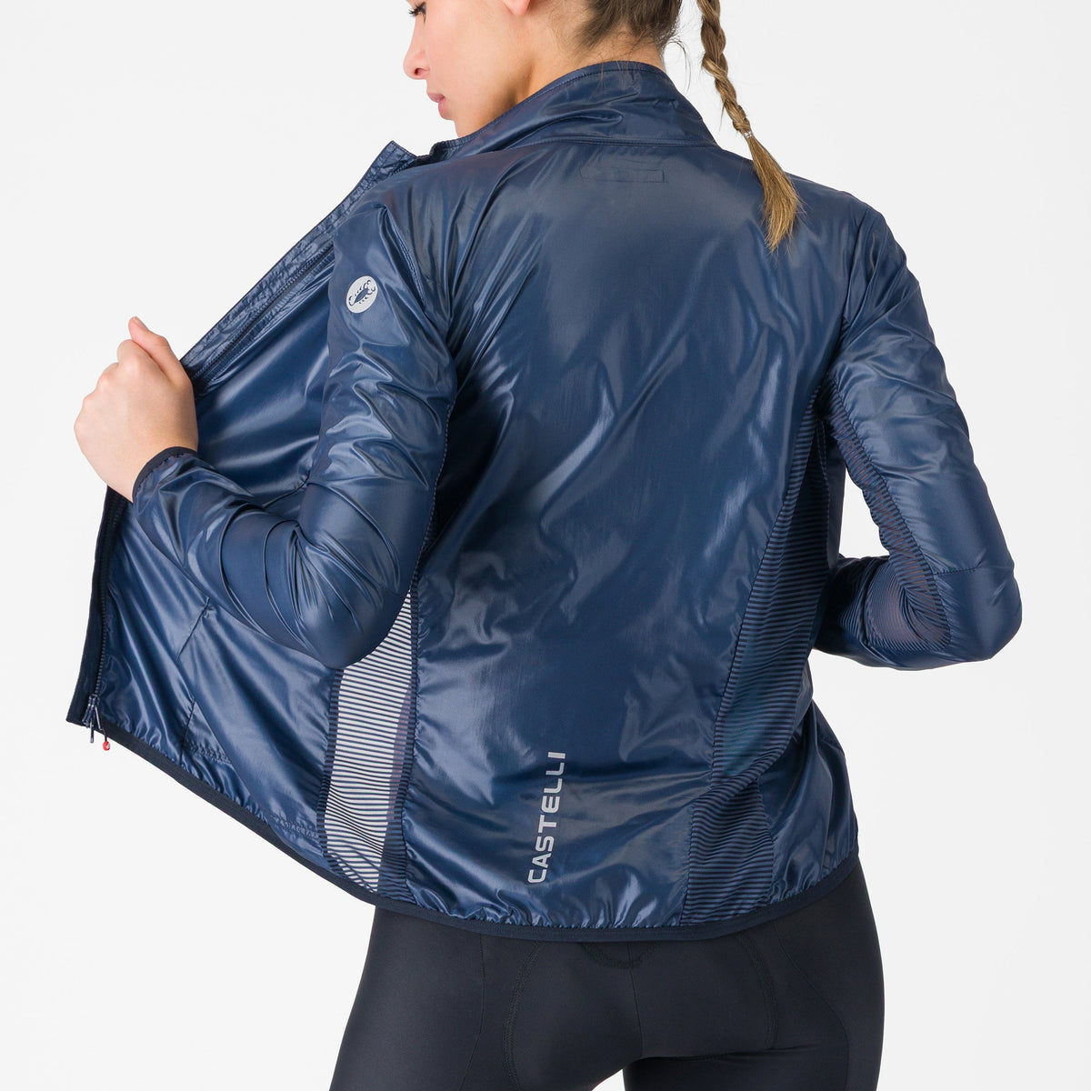 Castelli Aria Shell 2 frau jacke - Blau