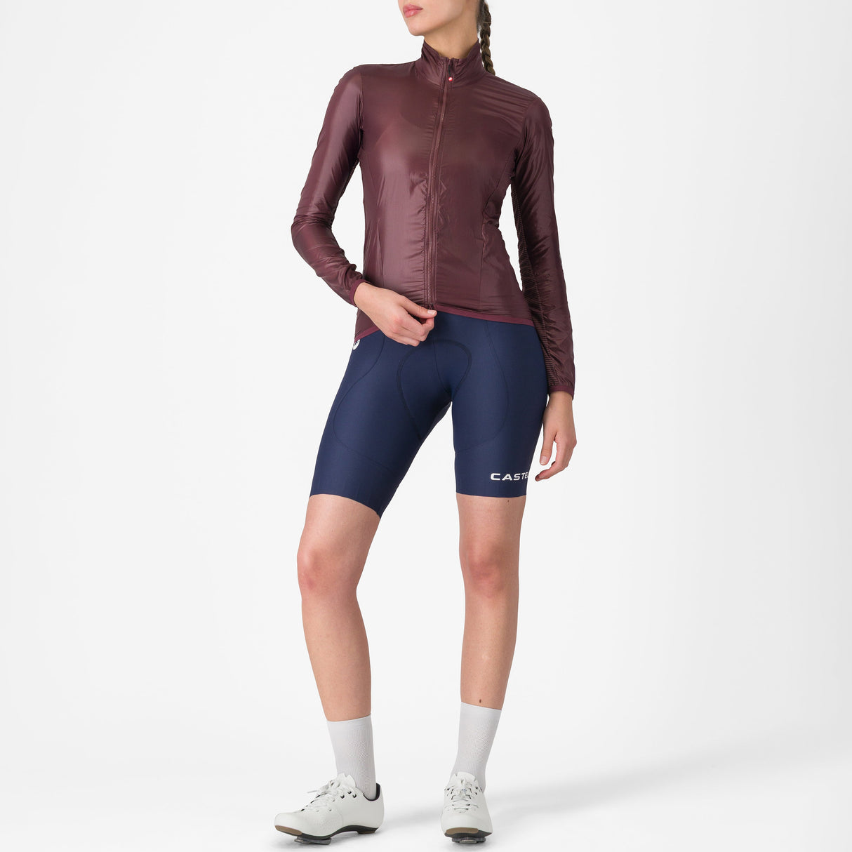 Chaqueta mujer Castelli Aria Shell 2 - Bordeaux