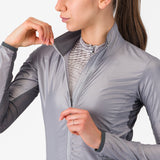Chaqueta mujer Castelli Aria Shell 2 - Gris claro