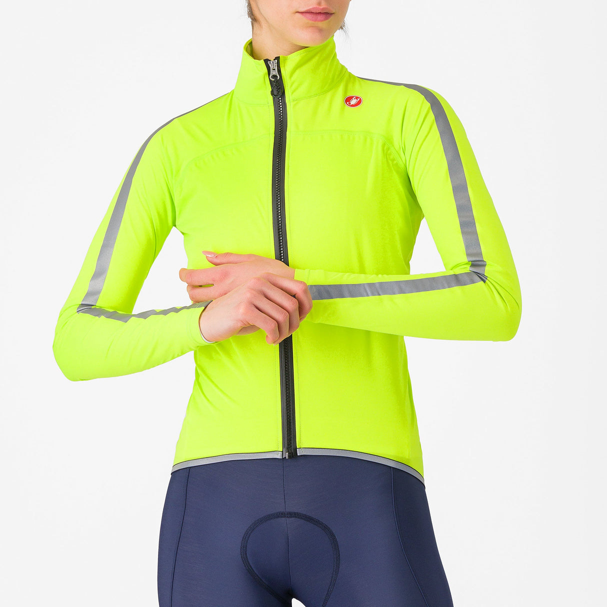 Mantellina donna Castelli Ultra Rain Cape - Giallo Castelli