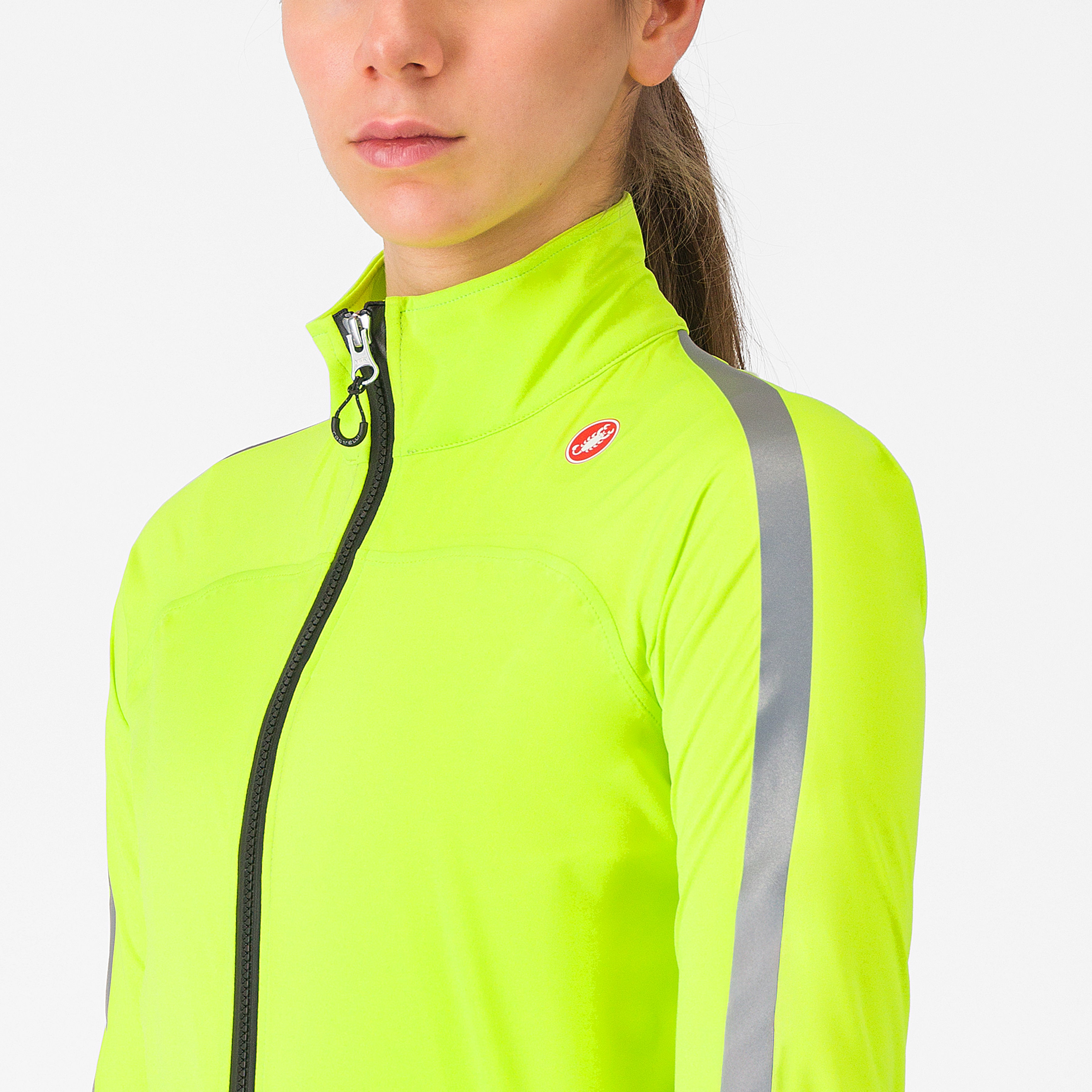 Mantellina donna Castelli Ultra Rain Cape - Giallo Castelli