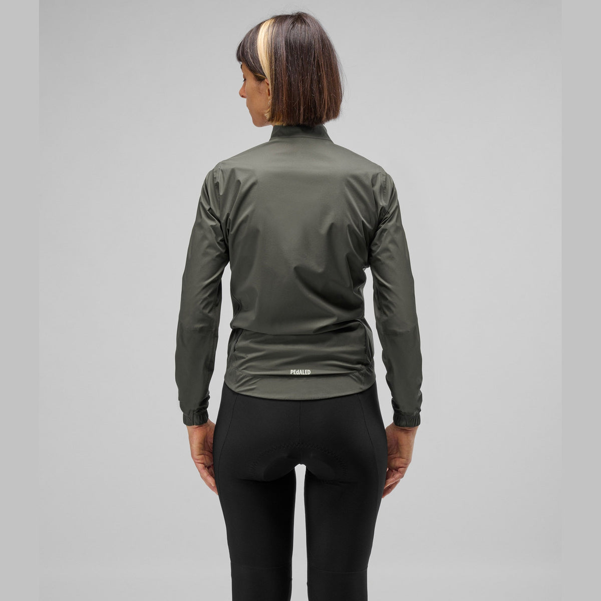Mantellina donna Pedaled Element Waterproof - Grigio antracite PEdALED
