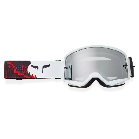 Maschera Fox Main Kairos - Bianco Rosso Fox