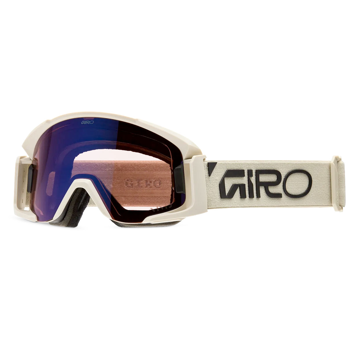 Maschera Giro Dropline MTB - Bianco Vivid Trail Giro