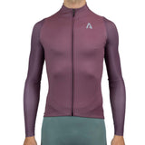 Langarmtrikot All4cycling Color - Bordeaux