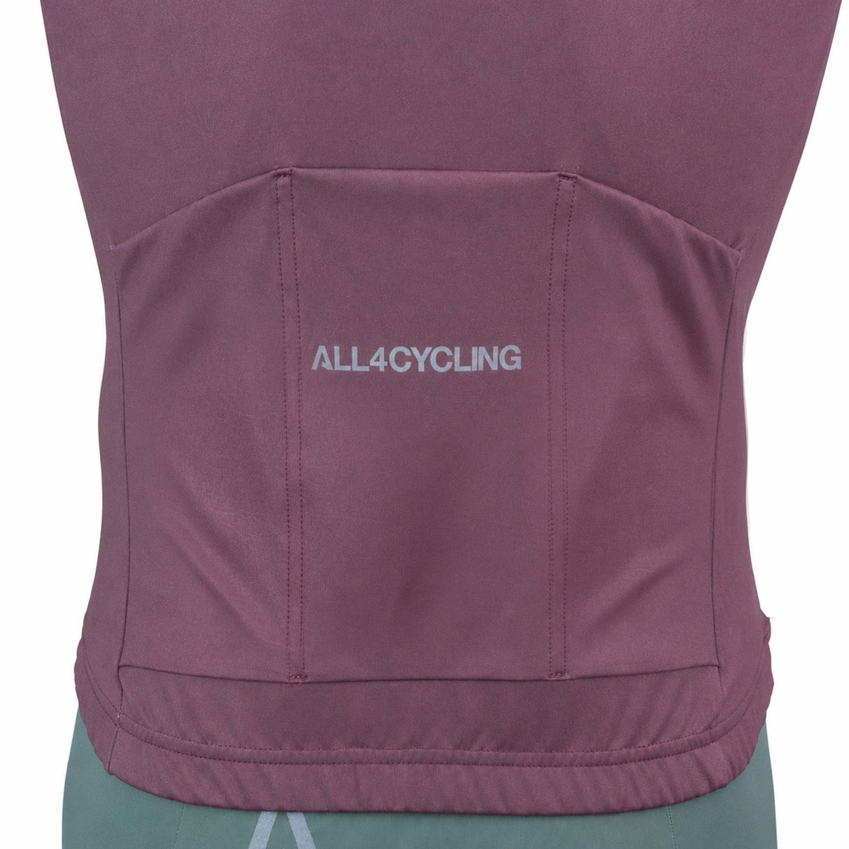 Langarmtrikot All4cycling Color - Bordeaux