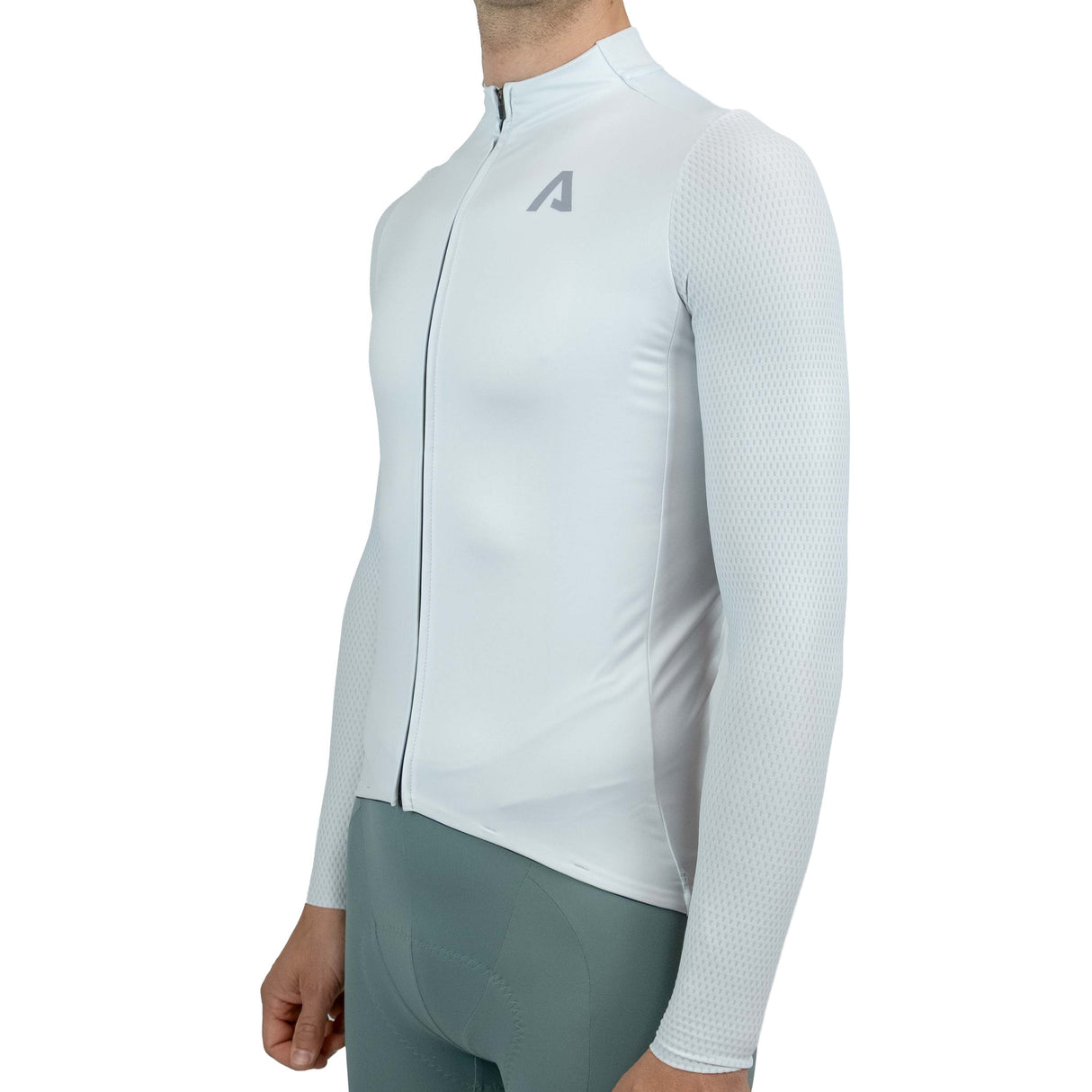 Langarmtrikot All4cycling Color - Grau