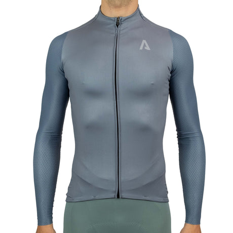 Maillot manches longues All4cycling Color - Gunmetal