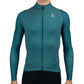 Langarmtrikot All4cycling Color - Petrol