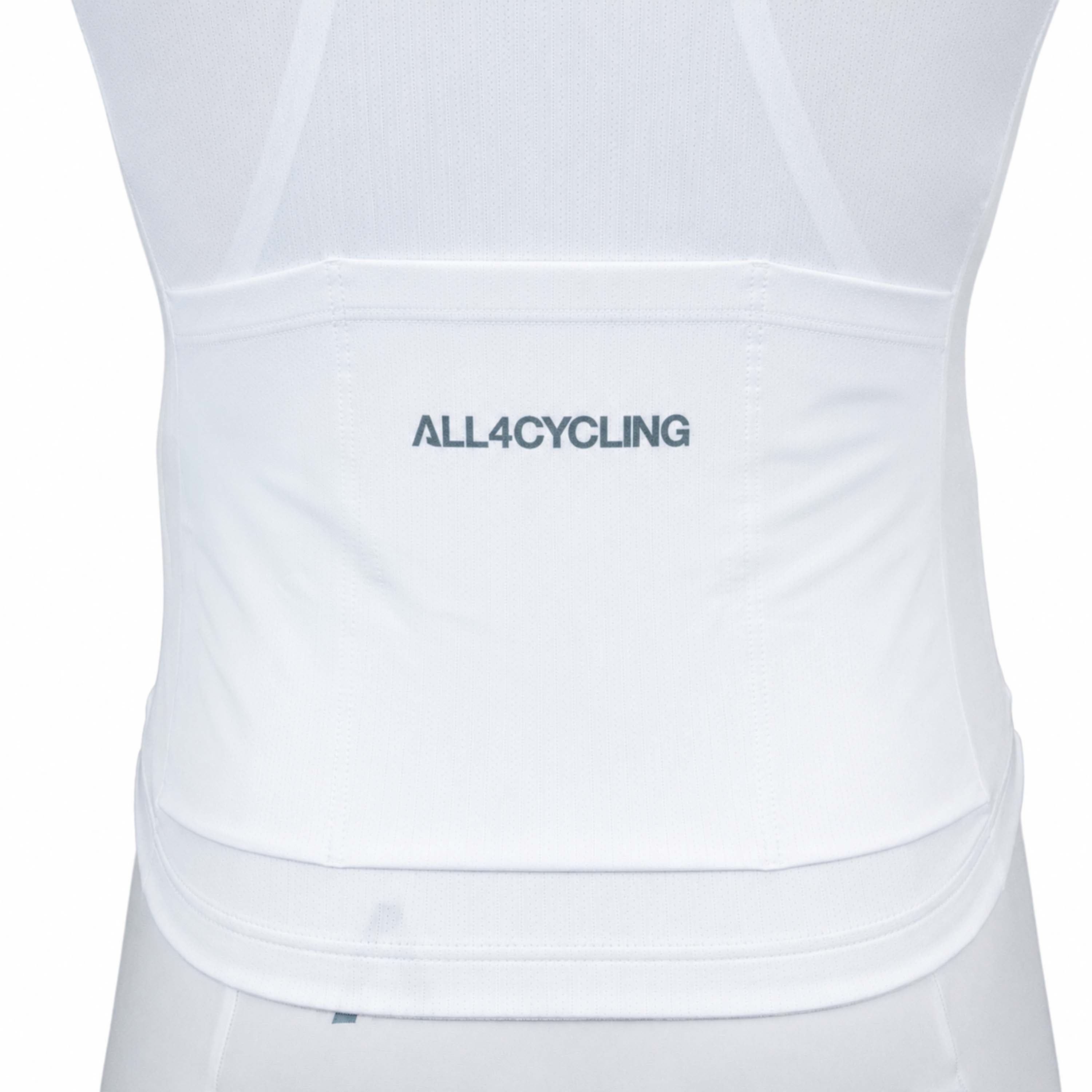 All4cycling Race Color Trikot - Weiß