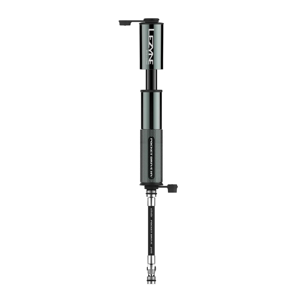 Mini-pompa aria Lezyne Pocket Drive Hv - Grigio Lezyne