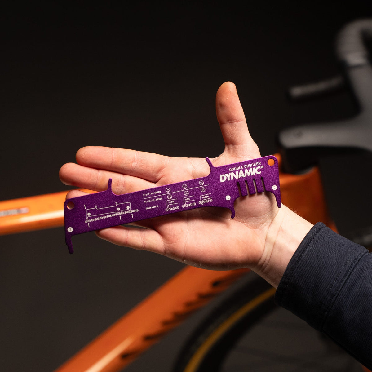 Misuratore usura catena e dischi Dynamic Double Checker Dynamic
