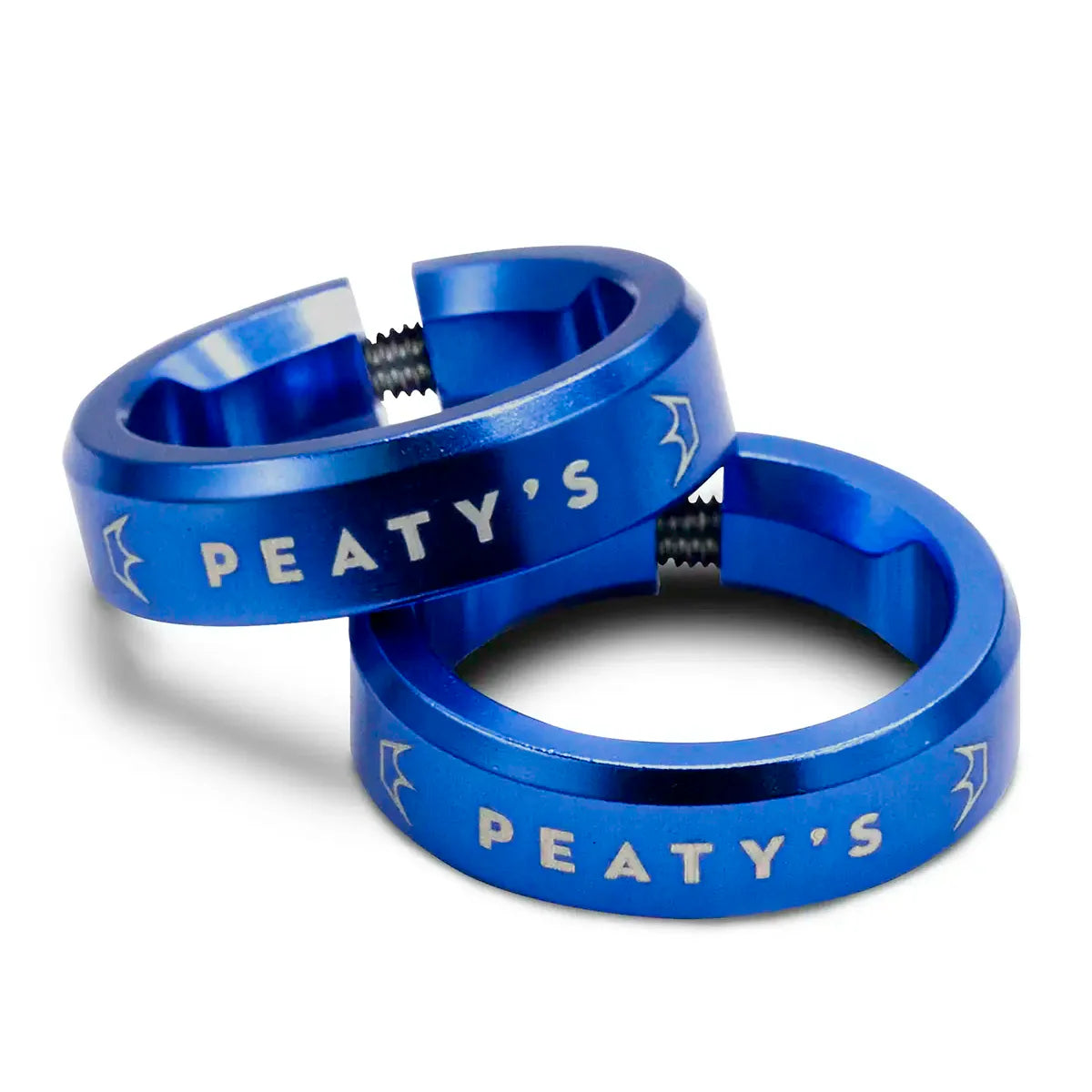 Peaty’s Collarino per manopole Monarch - Blu - Q