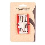 Multitool Wilier in alluminio 16 in 1 - Rosso Wilier Triestina
